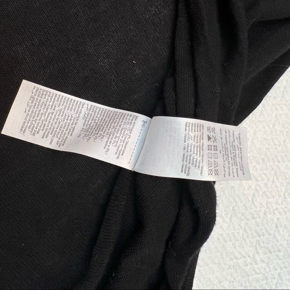 one Fashion by Vero Moda Twist Front Black Tunic Top Size XS - Picture 10 of 10